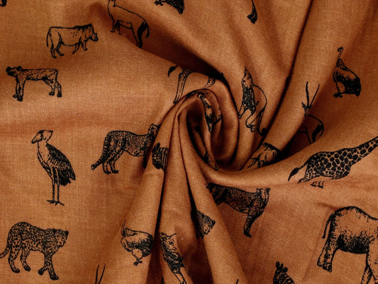 stoff-musselin-double-gauze-baumwolle-baumwollstoff-safari-terracotta
