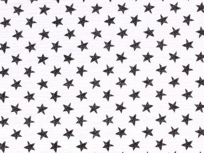 stoff-musselin-muslin-double-gauze-sterne-stars-sternchen-weiss