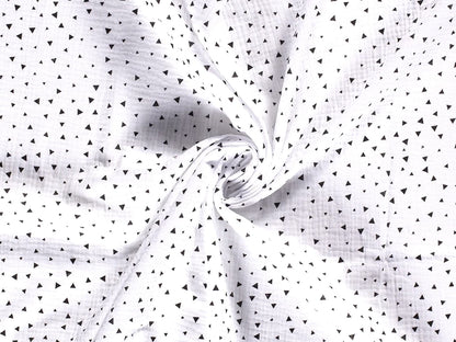 stoff-musselin-muslin-double-gauze-triangle-dreieck-geo-weiss-2