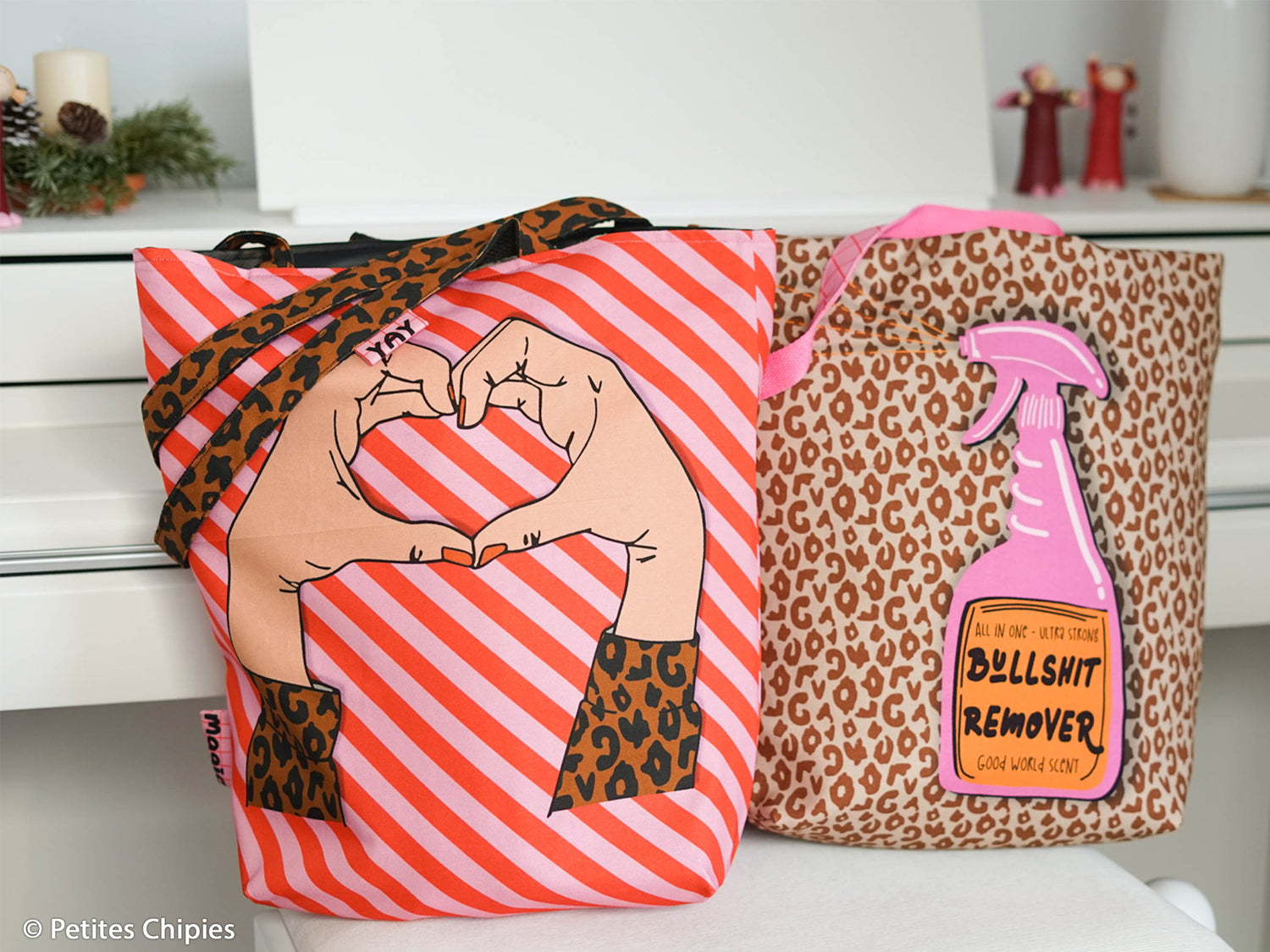 Cherry picking bag DIY, featuring unique designs and vibrant colors for stylish storage solutions.