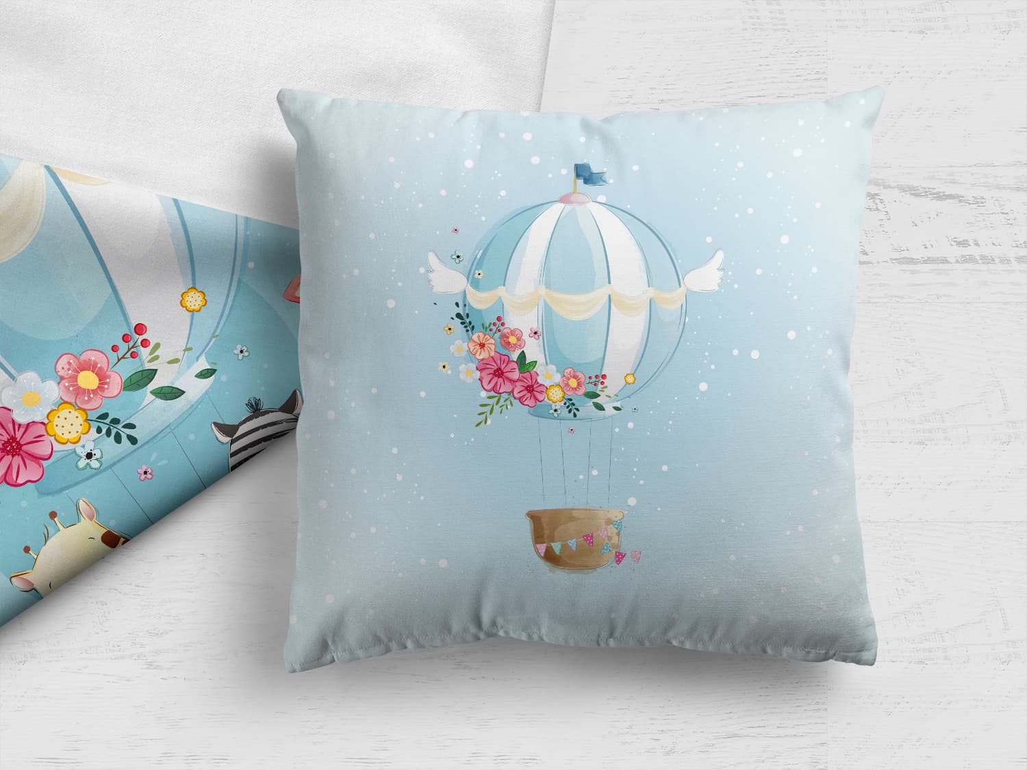 stoff-panel-french-terry-sommersweat-sweat-unangeraut-decke-kissen-diy-heissluftballon-elefant-zebra-giraffe-beispiel
