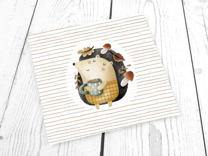 Tissu jersey - Frosty Friends PANEL - Sapin de Noël