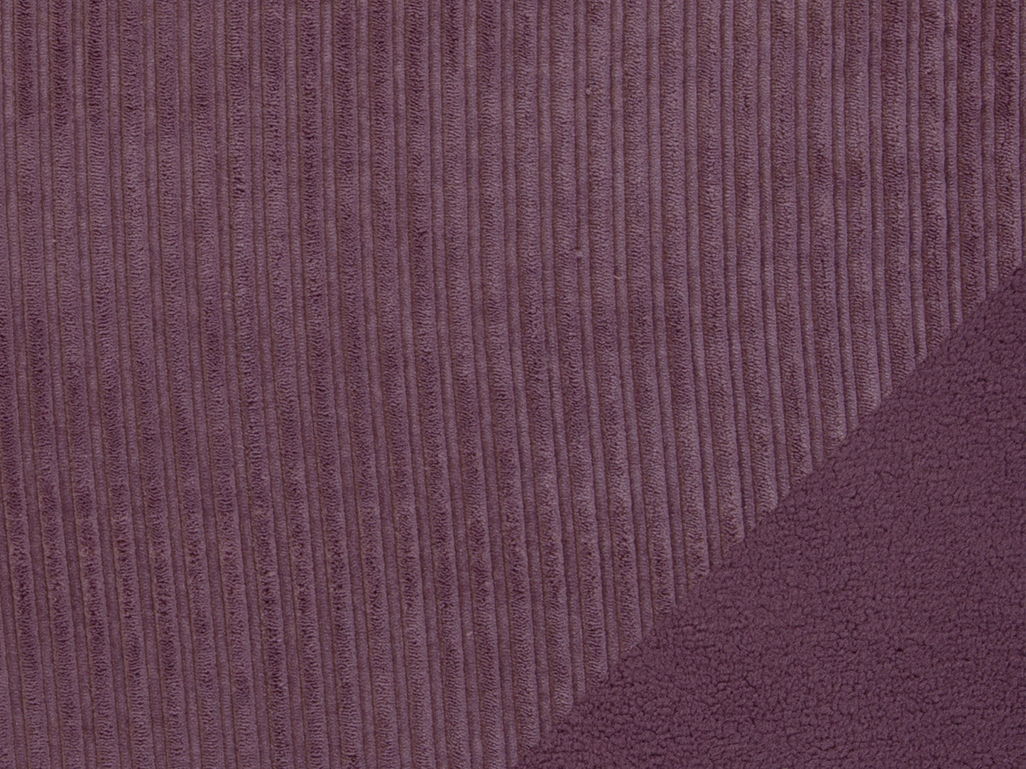 Tissu peluche double face - gris