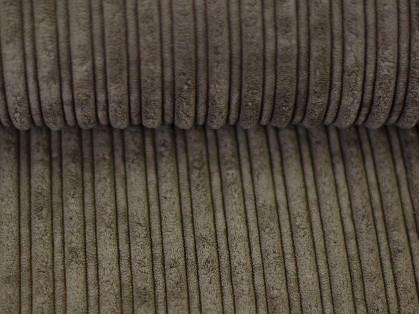 Tissu peluche double face - gris