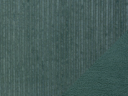 Tissu peluche double face - gris