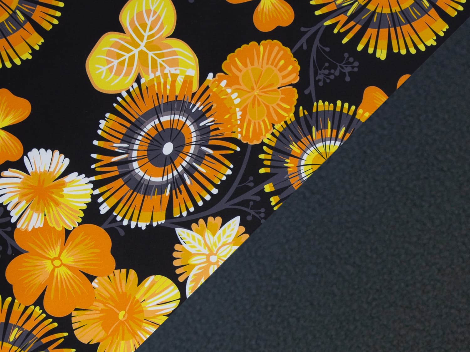 stoff-softshell-swafing-fiete-herbst-winter-blumen-floral-senf-schwarz-2