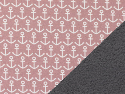 stoff-softshell-swafing-fiete-kleine-anker-in-reihe-altrosa-2