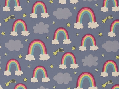 stoff-softshell-swafing-prinzessin-phantasie-regenbogen-rauchblau