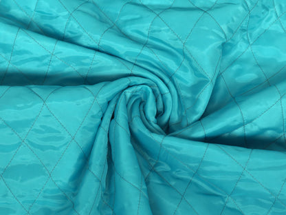 stoff-stepper-raute-steppstoff-glaenzend-aqua