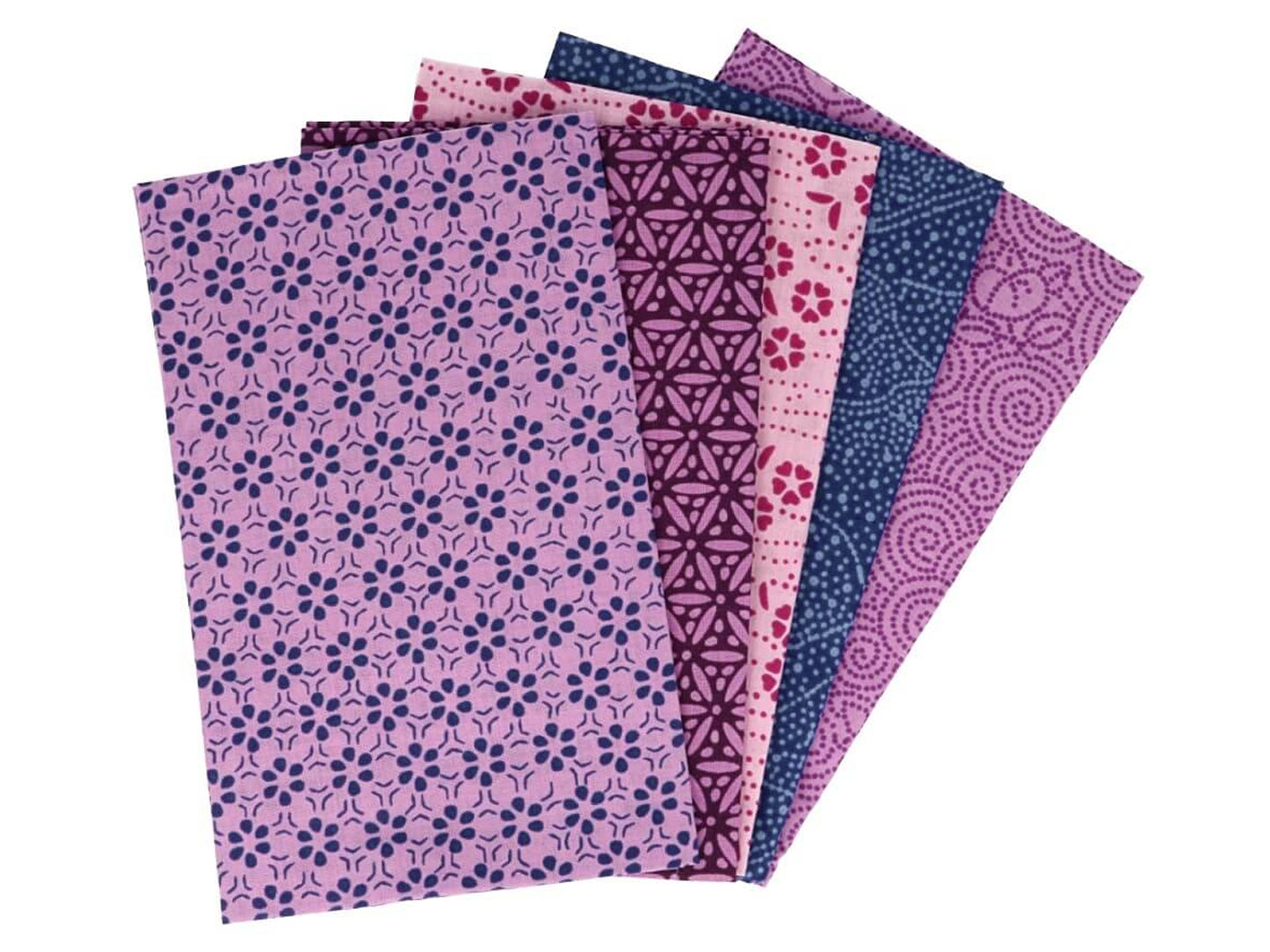 Fat Quarter Set - Tissus en coton - Améthyste Artistique