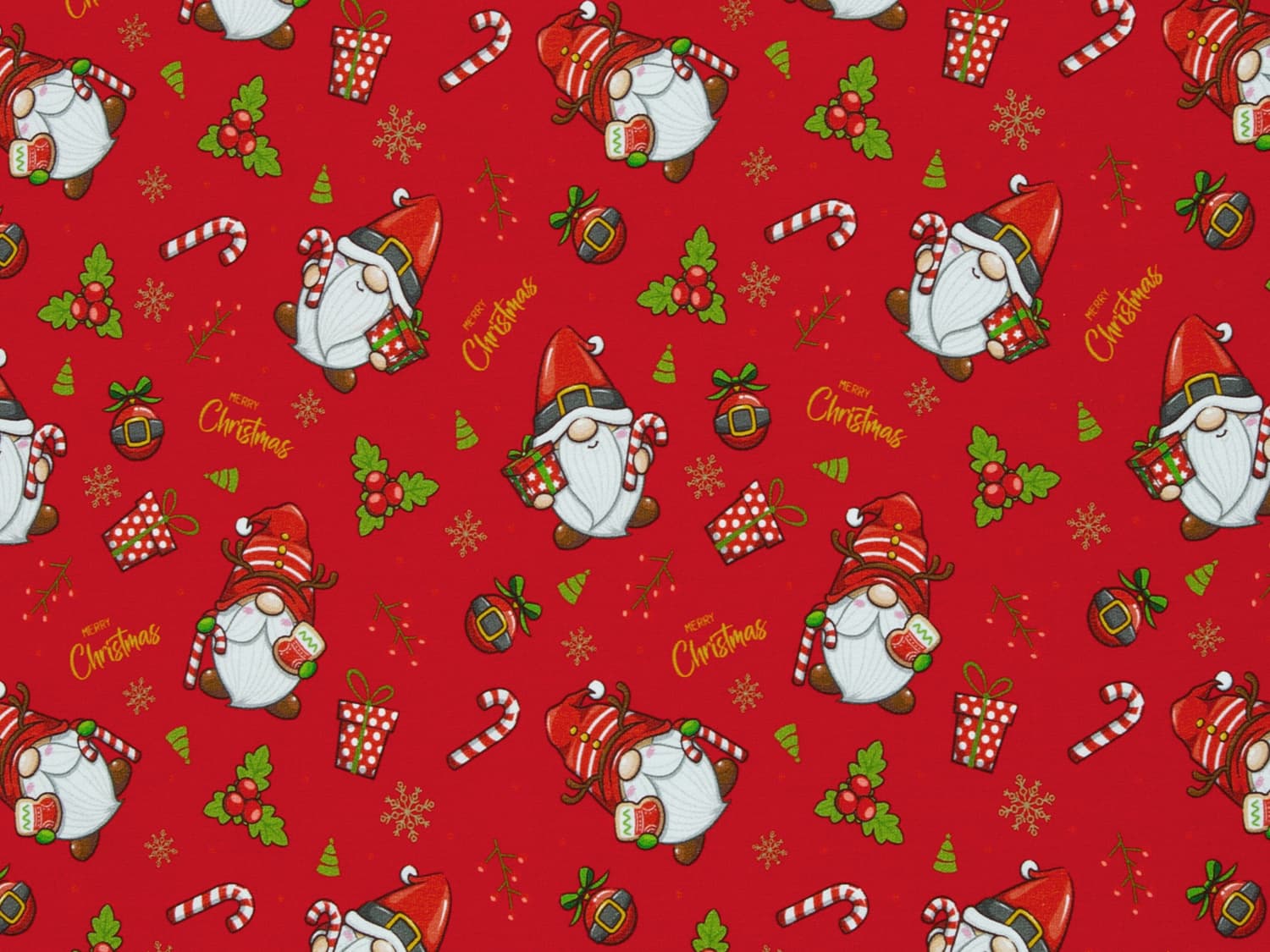 stoff-sweat-angeraut-swafing-sommersweat-holly-wichtel-merry-christmas-rot