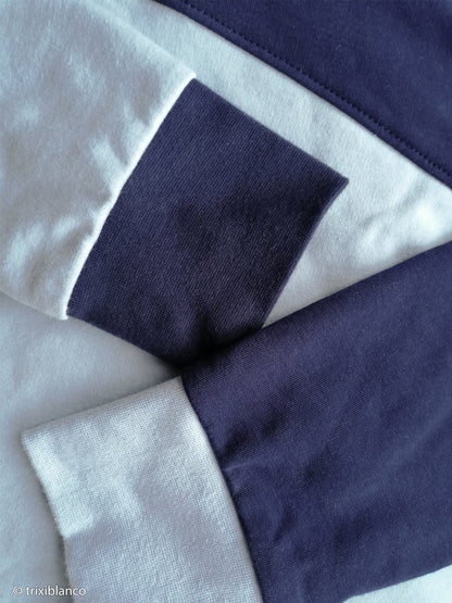 Sweat fabric - dark purple