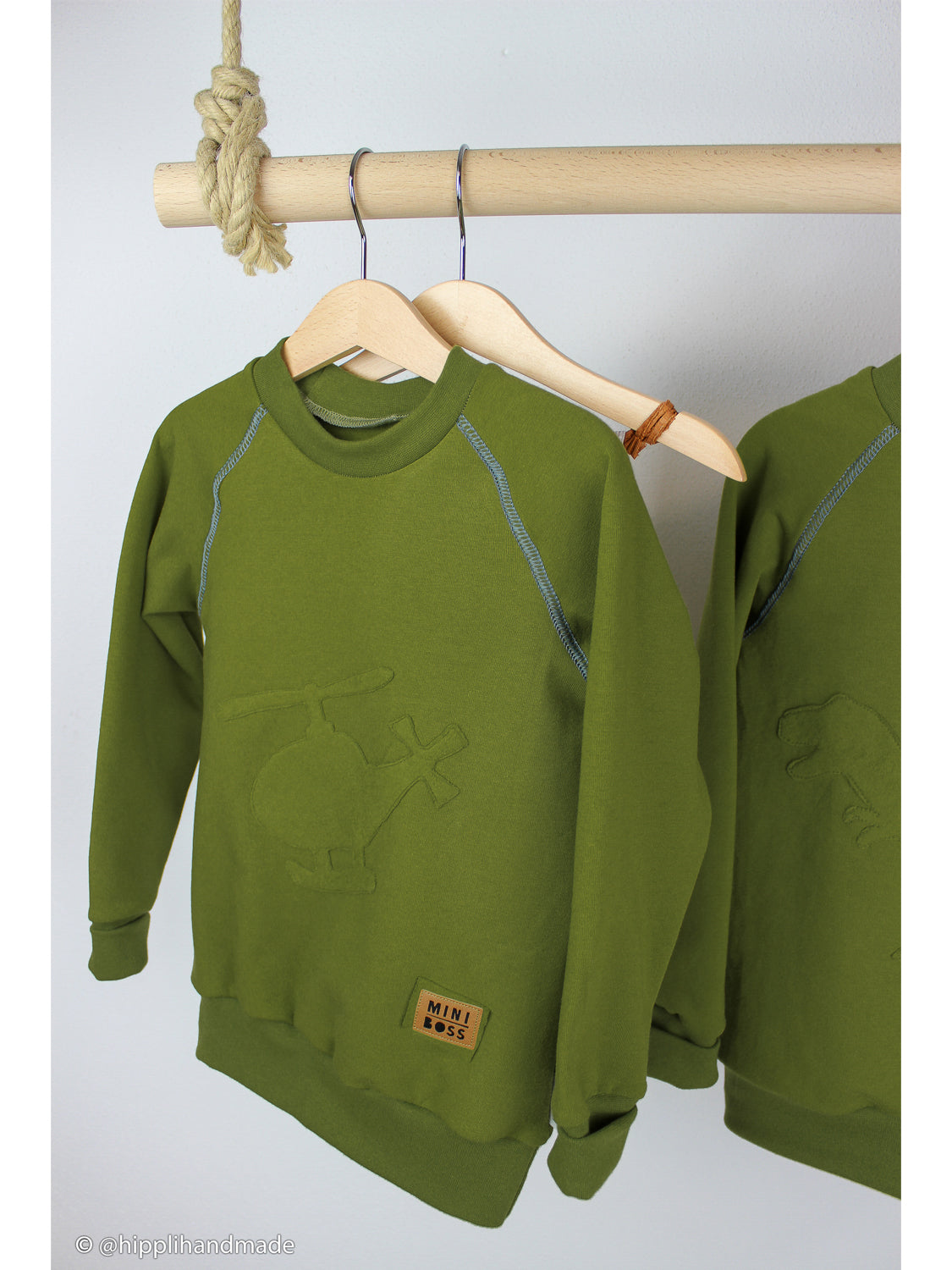 Sweat fabric - khaki