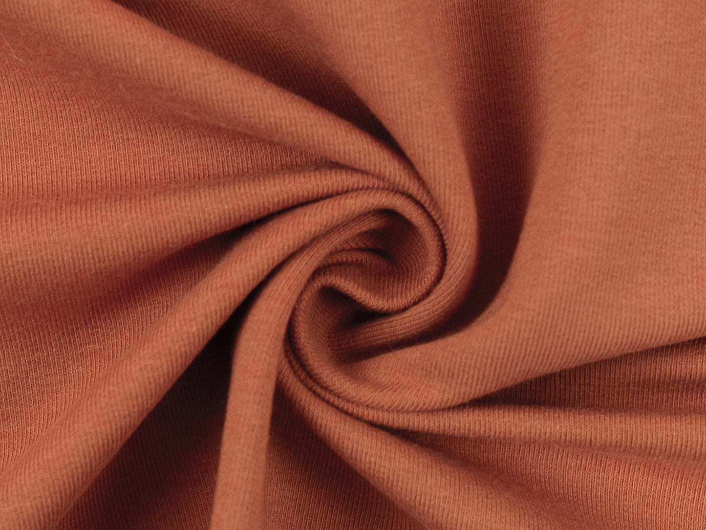Sweat fabric - salmon, dark