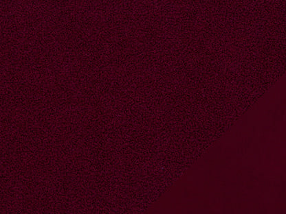 Teddy Stoff - Teddyboucle-Fleece - bordeaux