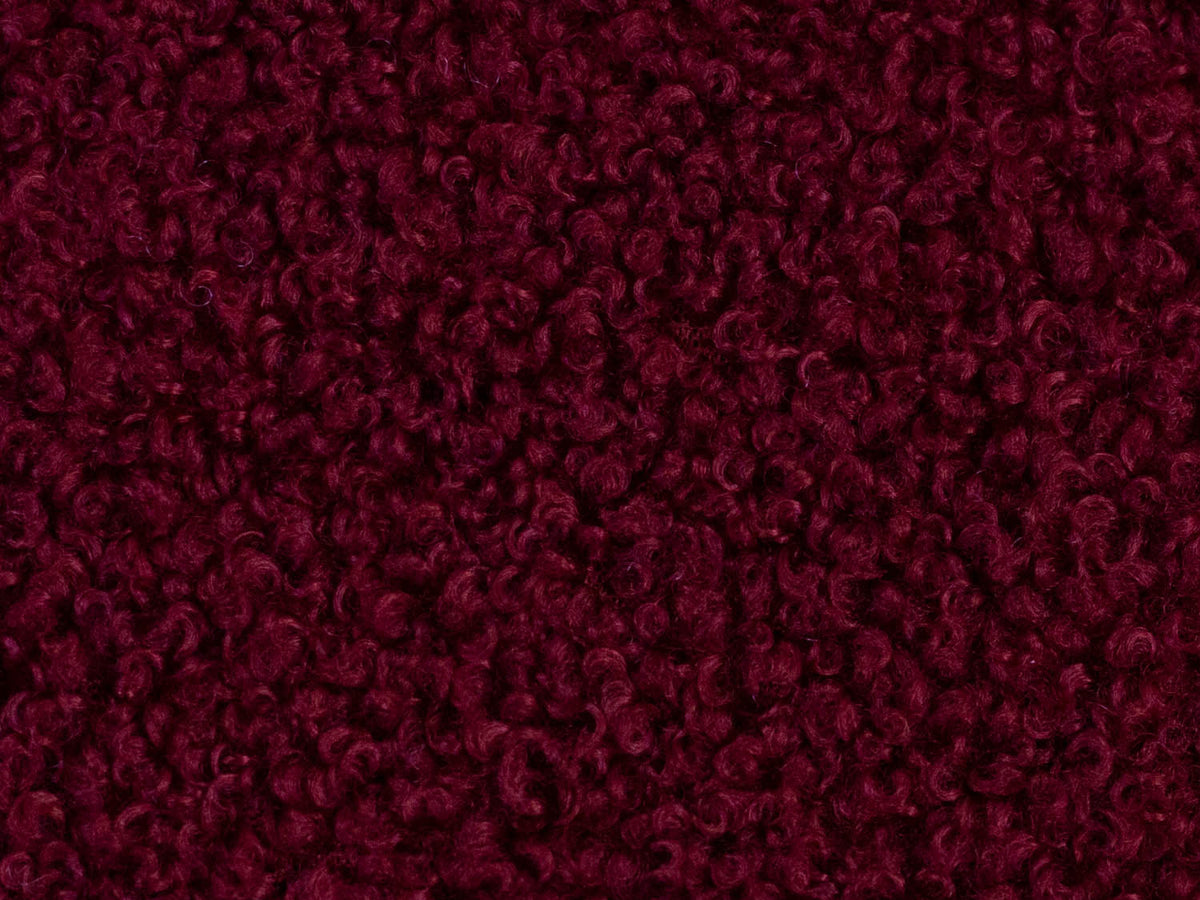 Teddy Stoff - Teddyboucle-Fleece - bordeaux