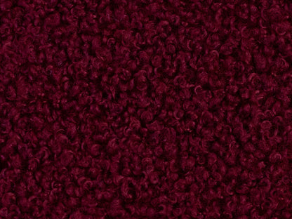 Teddy Stoff - Teddyboucle-Fleece - bordeaux