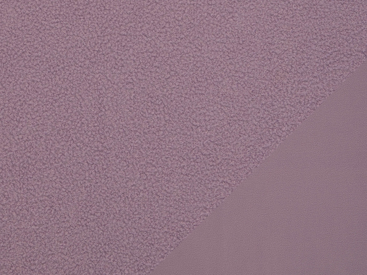 Teddy Stoff - Teddyboucle-Fleece - lavendel