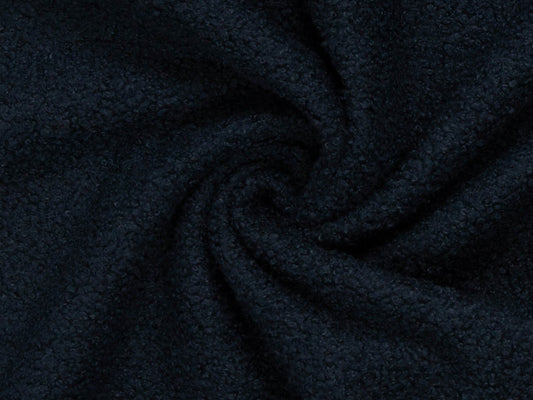 Teddy Stoff - Teddyboucle-Fleece - marine