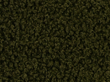 Teddy Stoff - Teddyboucle-Fleece - oliv