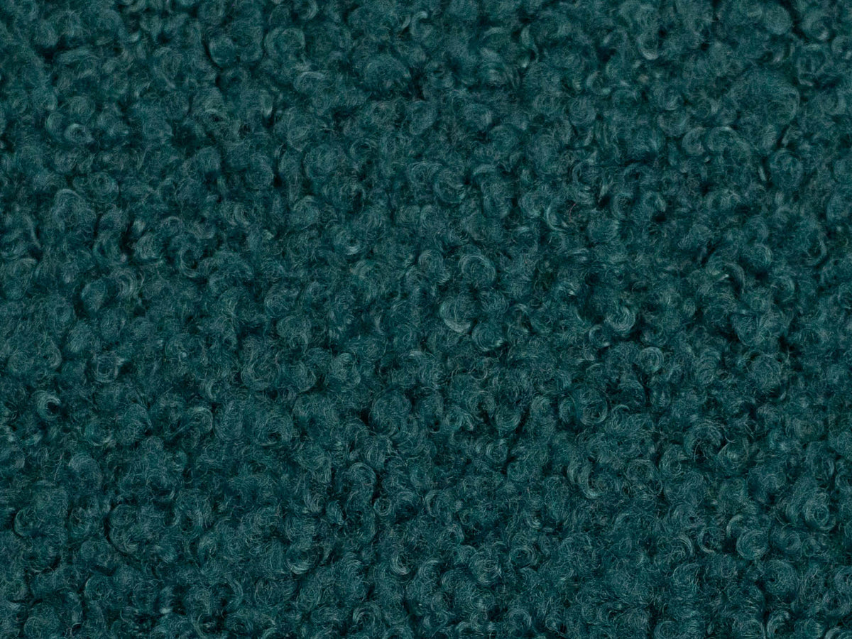 Teddy Stoff - Teddyboucle-Fleece - petrol