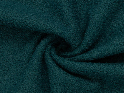 Teddy Stoff - Teddyboucle-Fleece - petrol
