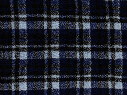 Tissu peluche double face - gris