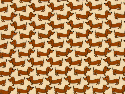 quilted lining, padded - beige, dark