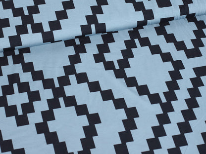 Viscose Jersey Fabric - Amsterdam - Palm Leaves