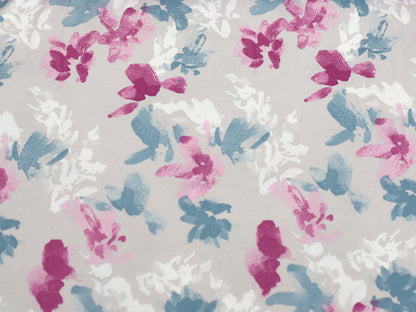 Viscose Jersey Fabric - Amsterdam - Palm Leaves