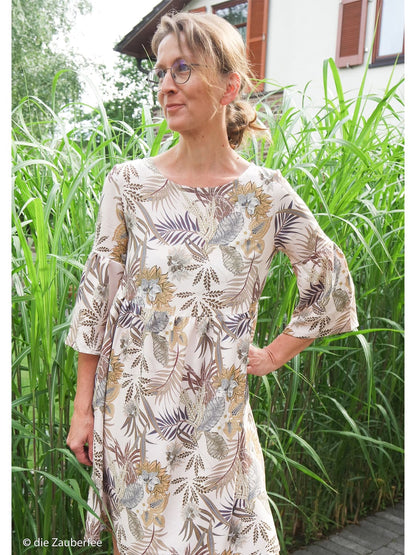 stoff-viskose-meterware-swafing-fs-23-sabine-blumen-und-blaetter-beige-naehbeispiel