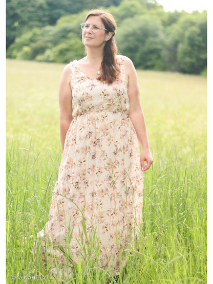 stoff-viskose-meterware-swafing-fs-23-sabine-blumen-und-blaetter-papagei-beige-naehbeispiel