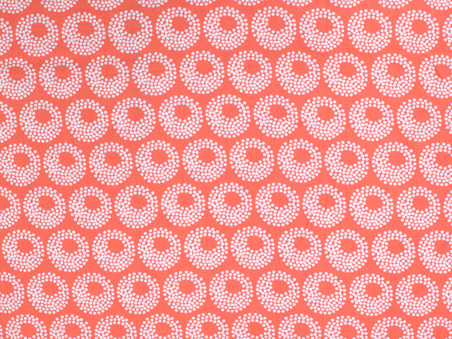 stoff-viskose-orange-rot-tupfen-kreise-2