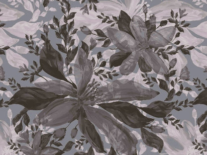 stoff-viskose-viscose-herbst-winter-viskosejersey-jersey-watercolor-flowers-blaugrau