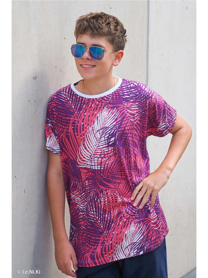 stoff-viskose-viskosejersey-jersey-swafing-amsterdam-palmen-blaetter-naehbeispiel-2