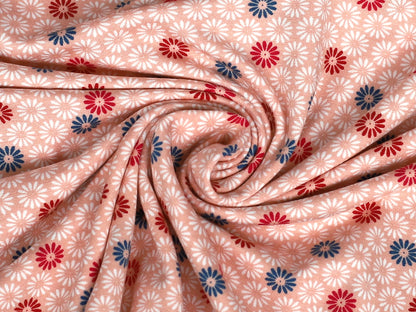 Viscose Jersey Fabric - Amsterdam - Palm Leaves