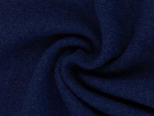 Wollstoff - Walk - Herbst-Winter 25-26 - dunkelblau