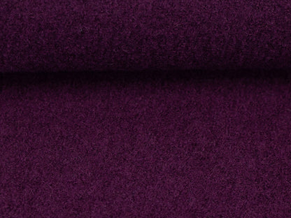 Wollstoff - Walk - Herbst-Winter 25-26 - aubergine