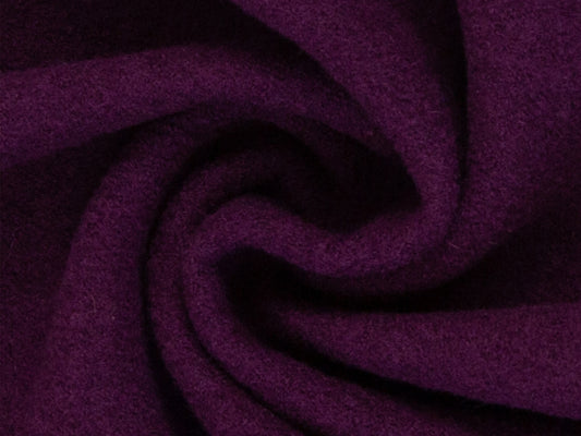 Wollstoff - Walk - Herbst-Winter 25-26 - aubergine