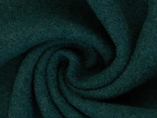 Wollstoff - Walk - Herbst-Winter 25-26 - petrolgrün