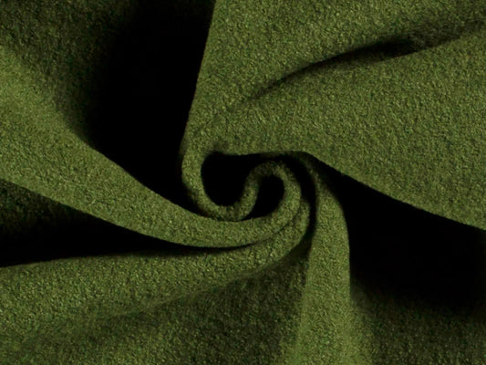 Wollstoff - Walk WINNY - khaki, dunkel