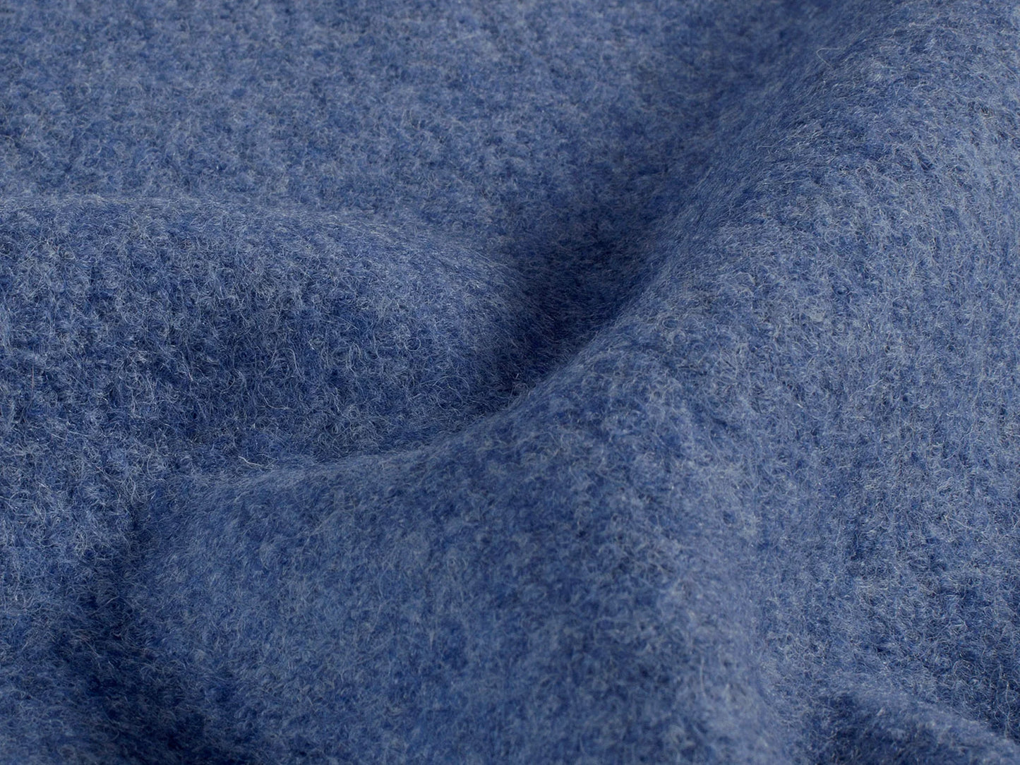 Wollstoff - Walk WINNY - blau meliert