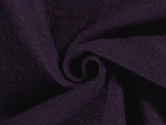 Wollstoff - Walk WINNY - violett, dunkel