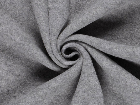 Wool fabric - Walk - WILMA - gray mottled