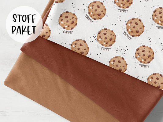 Stoffpaket French Terry - Kleiner Keks