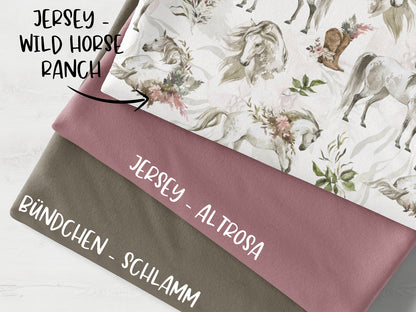 Stoffpaket - Wild Horse Ranch - schlamm