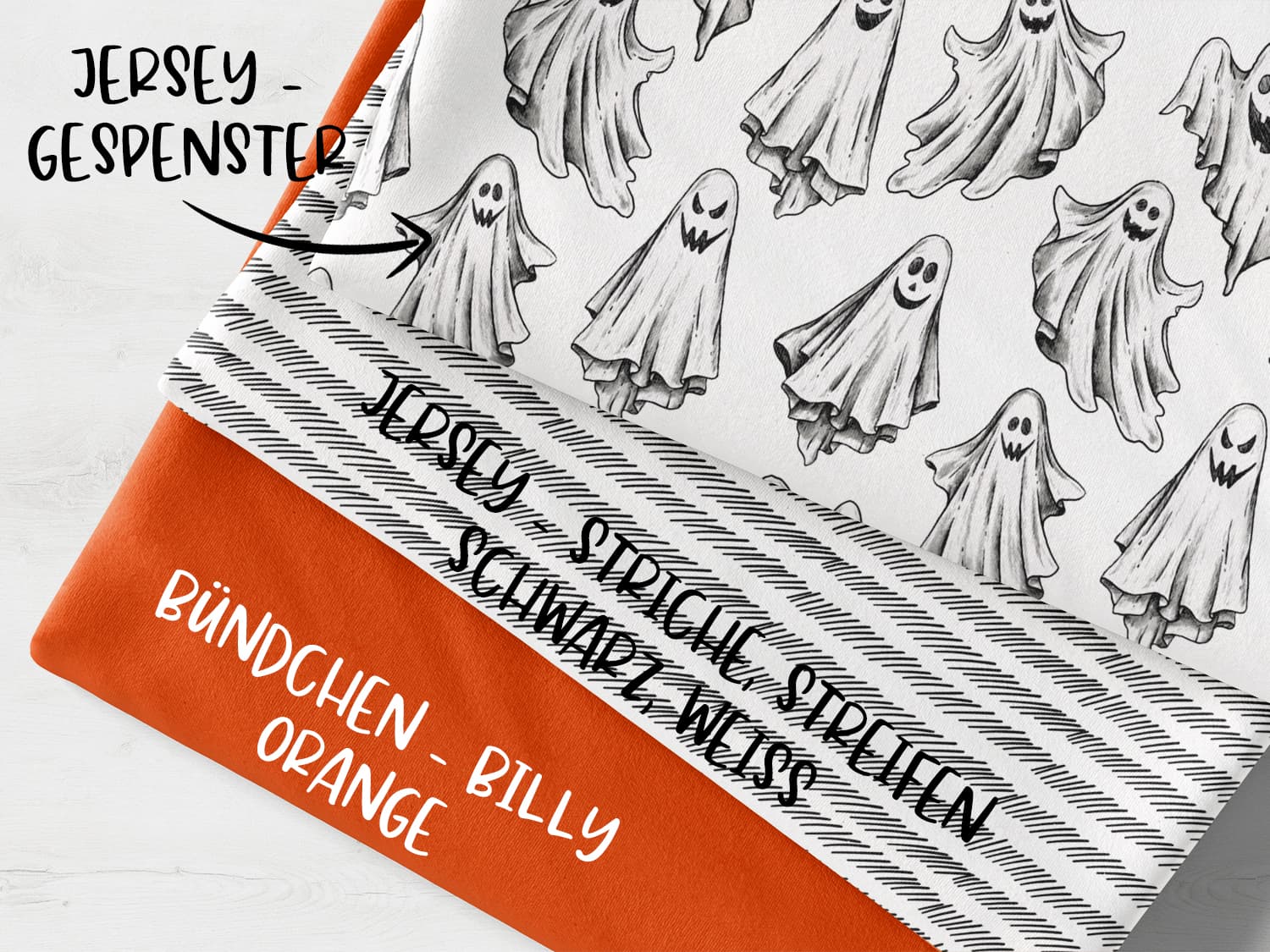 stoffpaket-stoff-jersey-baumwolle-baumwolljersey-halloween-herbst-gespenst-geist-schwarz-weiss