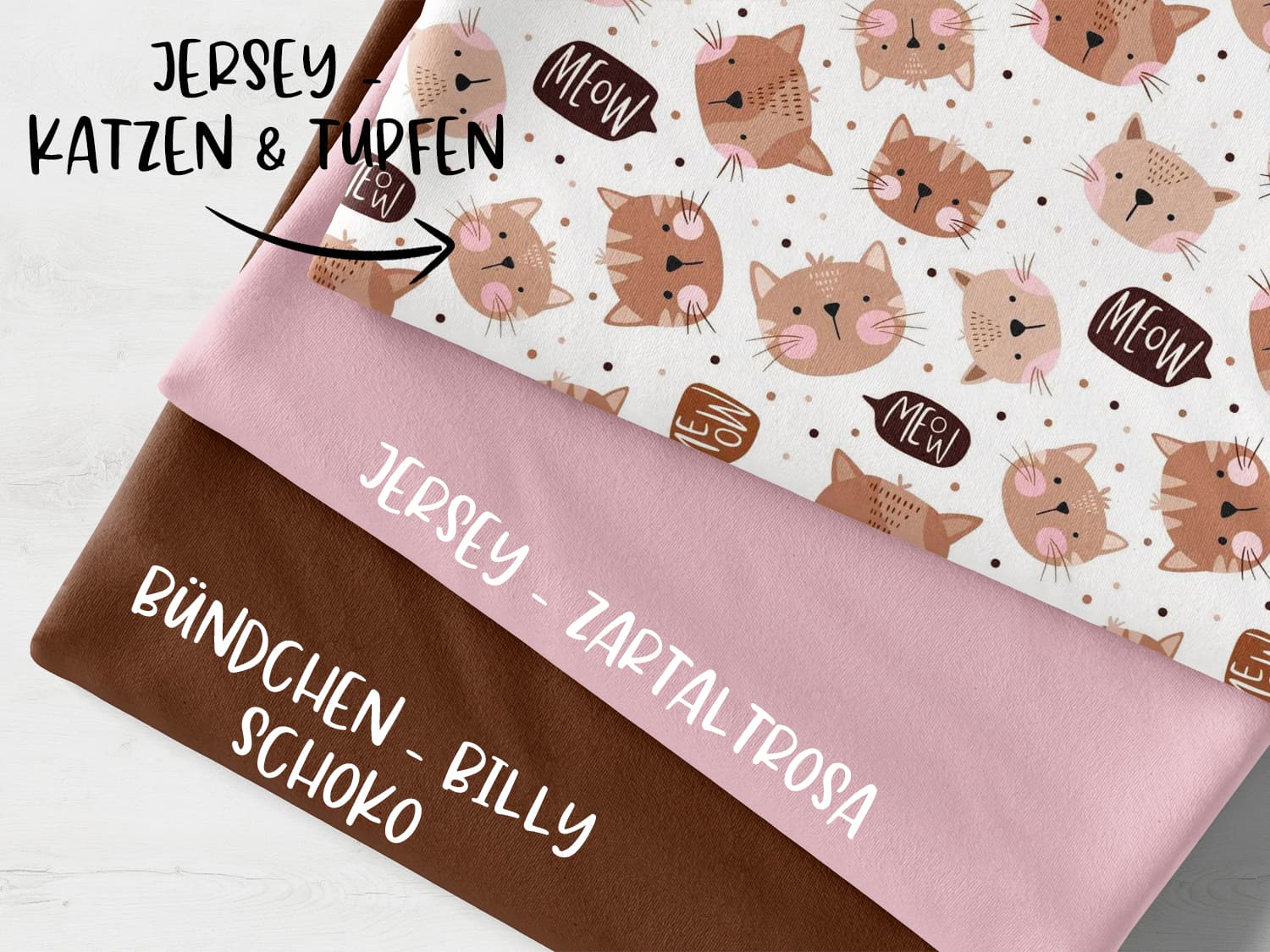 stoffpaket-stoff-jersey-baumwolljersey-buendchen-katzen-und-tupfen-2