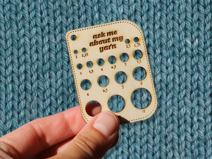 Kleines Nadelmaß - ask me about my yarn