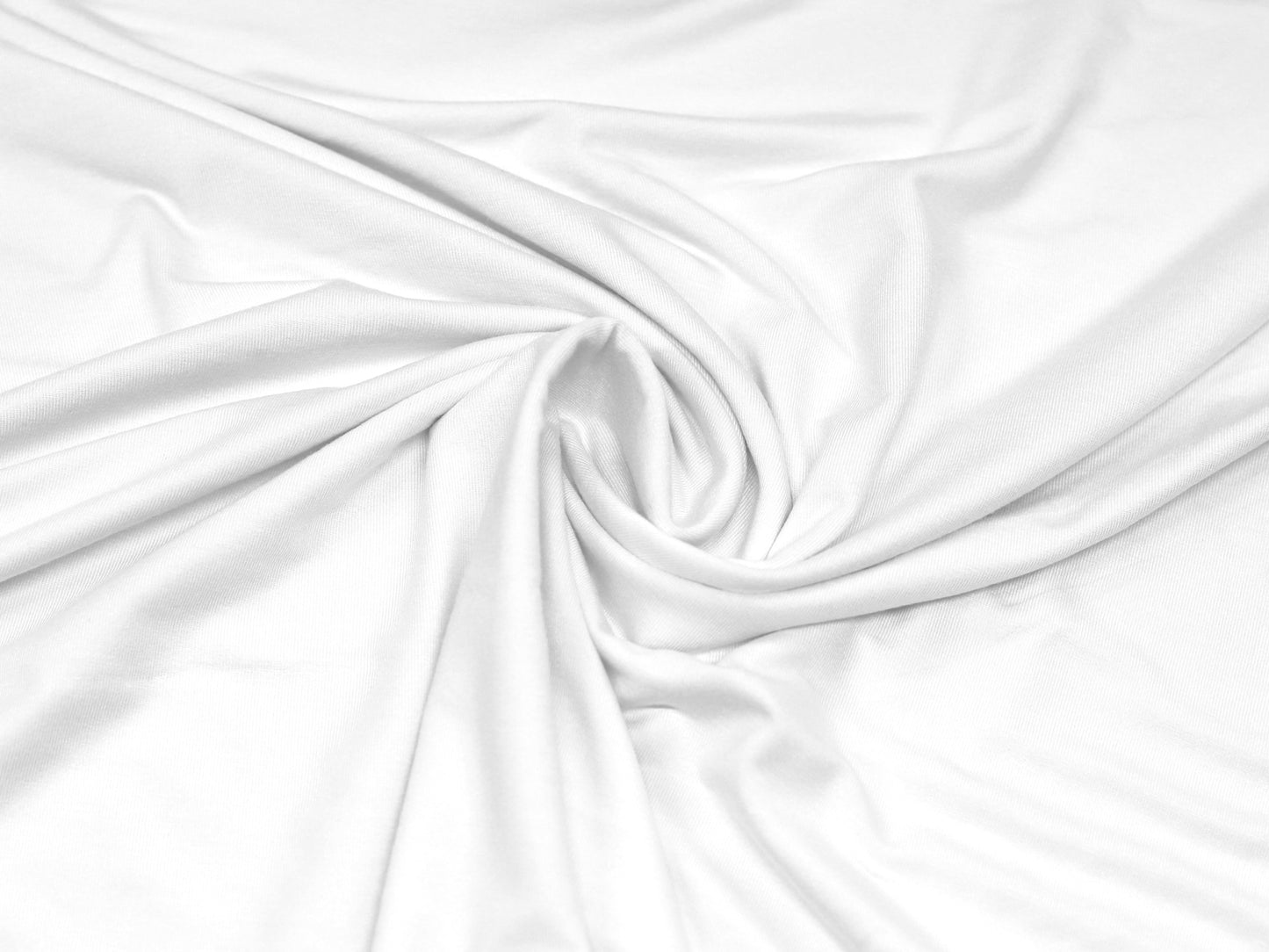 modal jersey fabric white, soft and flowing fabric texture in bright white color